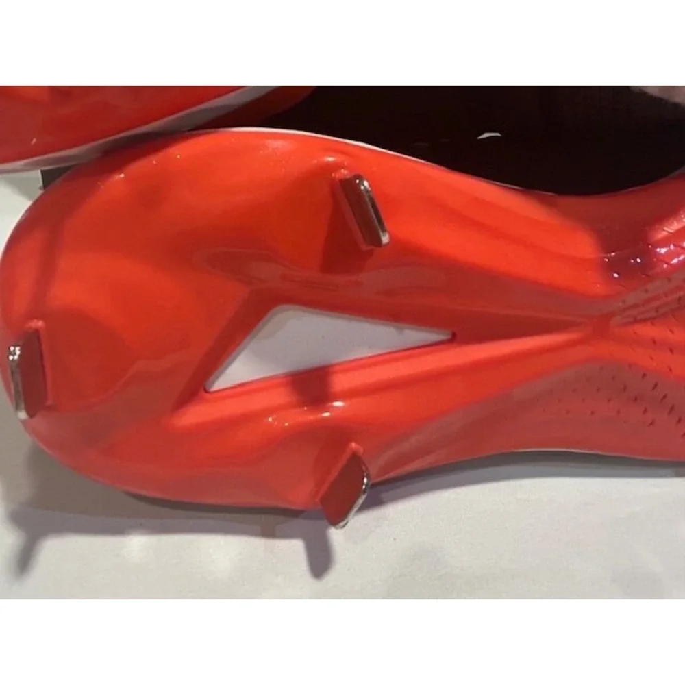 Adidas Mens Icon Bounce Baseball Cleats CG5248 Black Orange White NIB - Size 15‎
